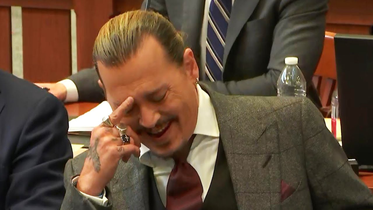 Johnny Depp GIGGLES During Trial After Bodyguard Mentions His Privates
