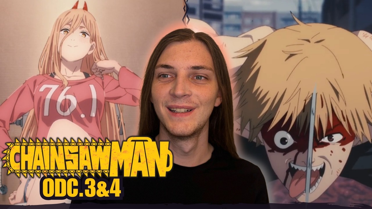 NAJLEPSZE DUO?? - CHAINSAW MAN ODC.3&4 (REAKCJA)