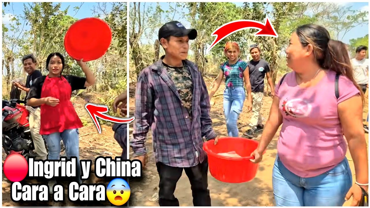 Ingrid no pudo ocultar sus celos/China lleg&oacute; para ir a Vender con Trucha😱