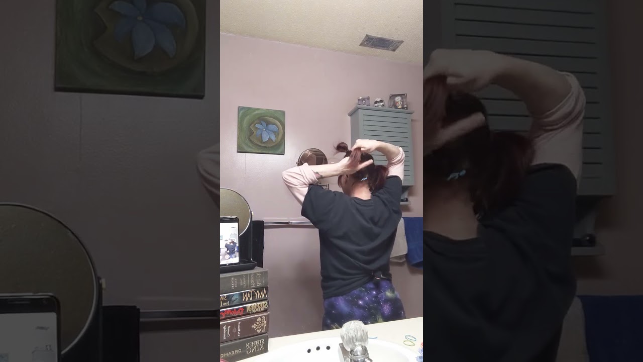 Doing My Hair up Part 2/Thanks for Watching.