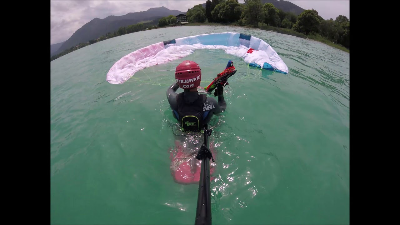 Test v2: lecca-lecca kite MINIMAbeta 11 m² (waterstart)