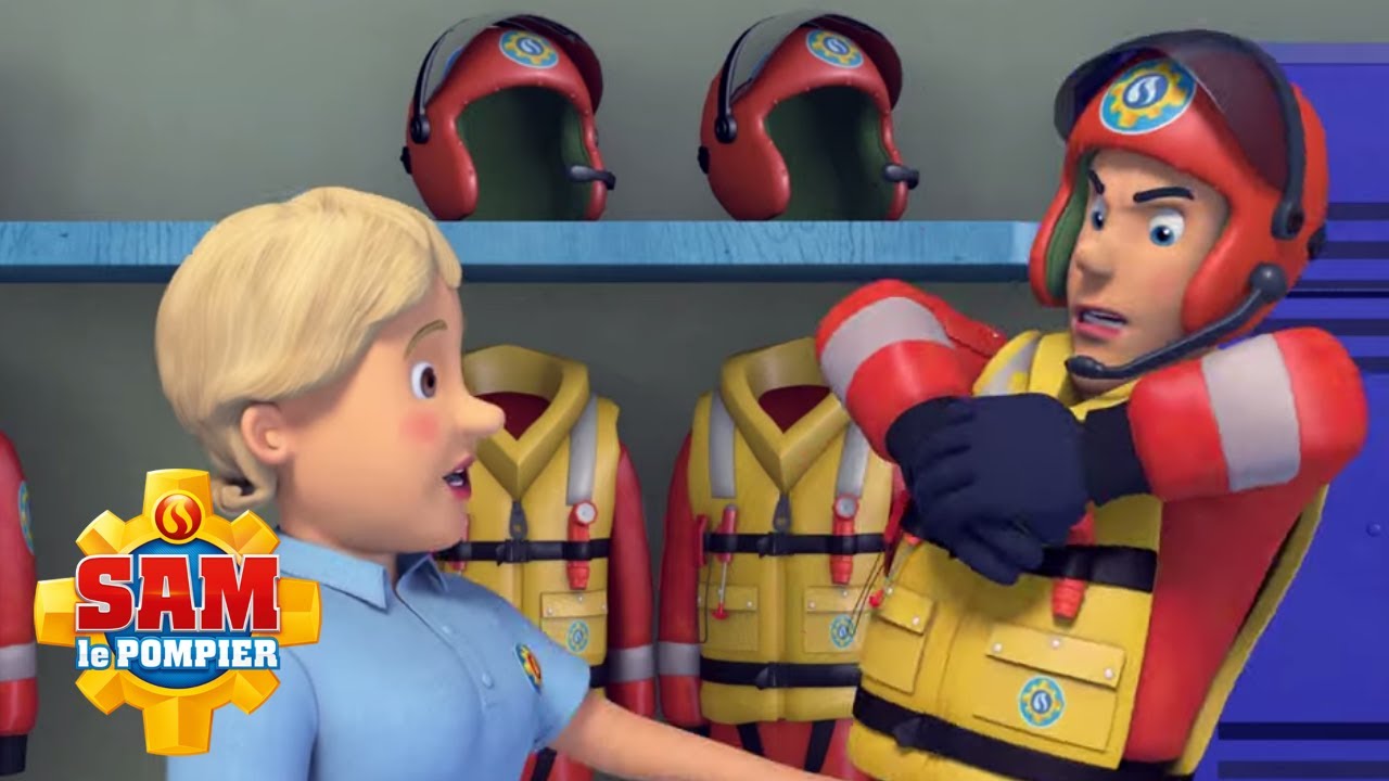 Nouvel uniforme pour les pompiers! | Sam le pompier | Les dessins animés