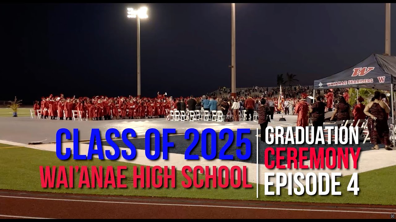 Waianae High School Class of 2025 with Rep Chris Muraoka