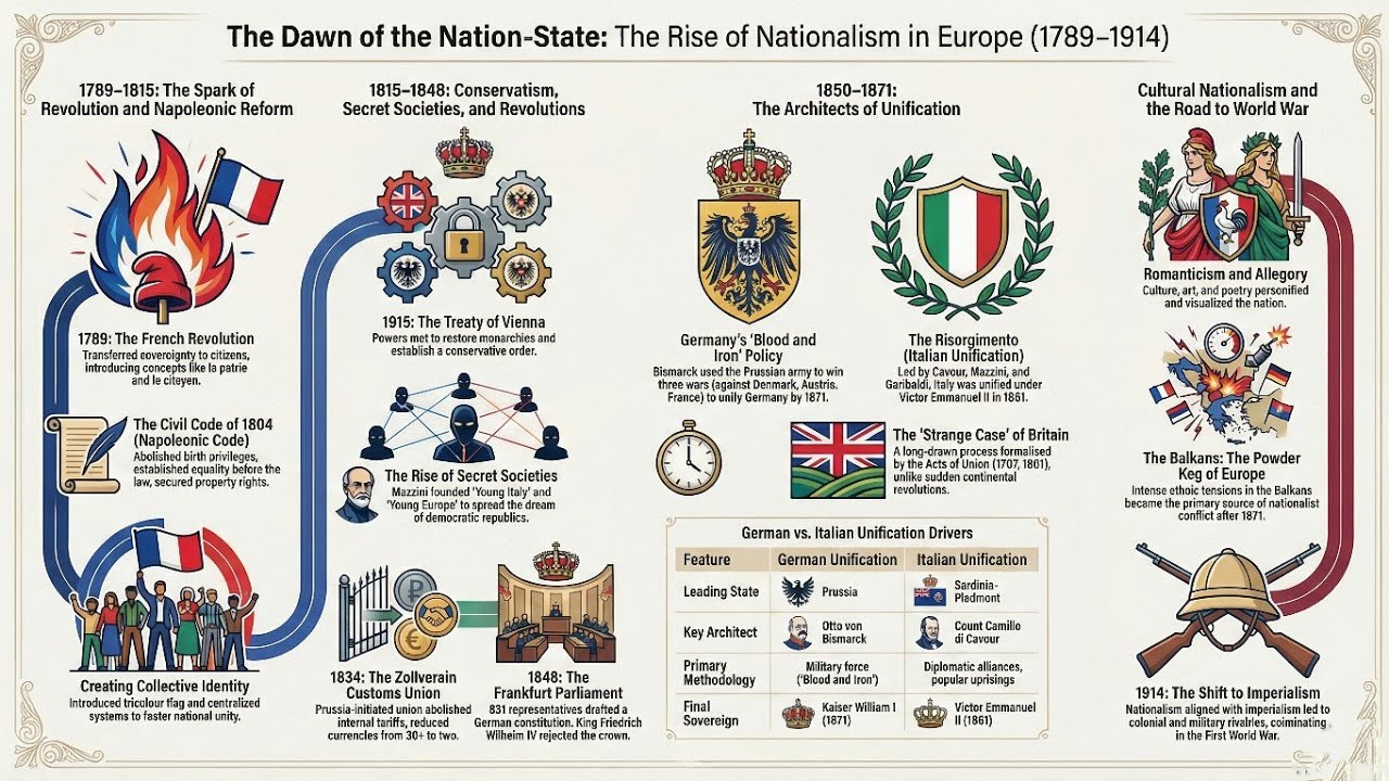 Rise Of Nationalism In Europe/competency based/value points/NCERT CBSE class 10th SST/revision 
