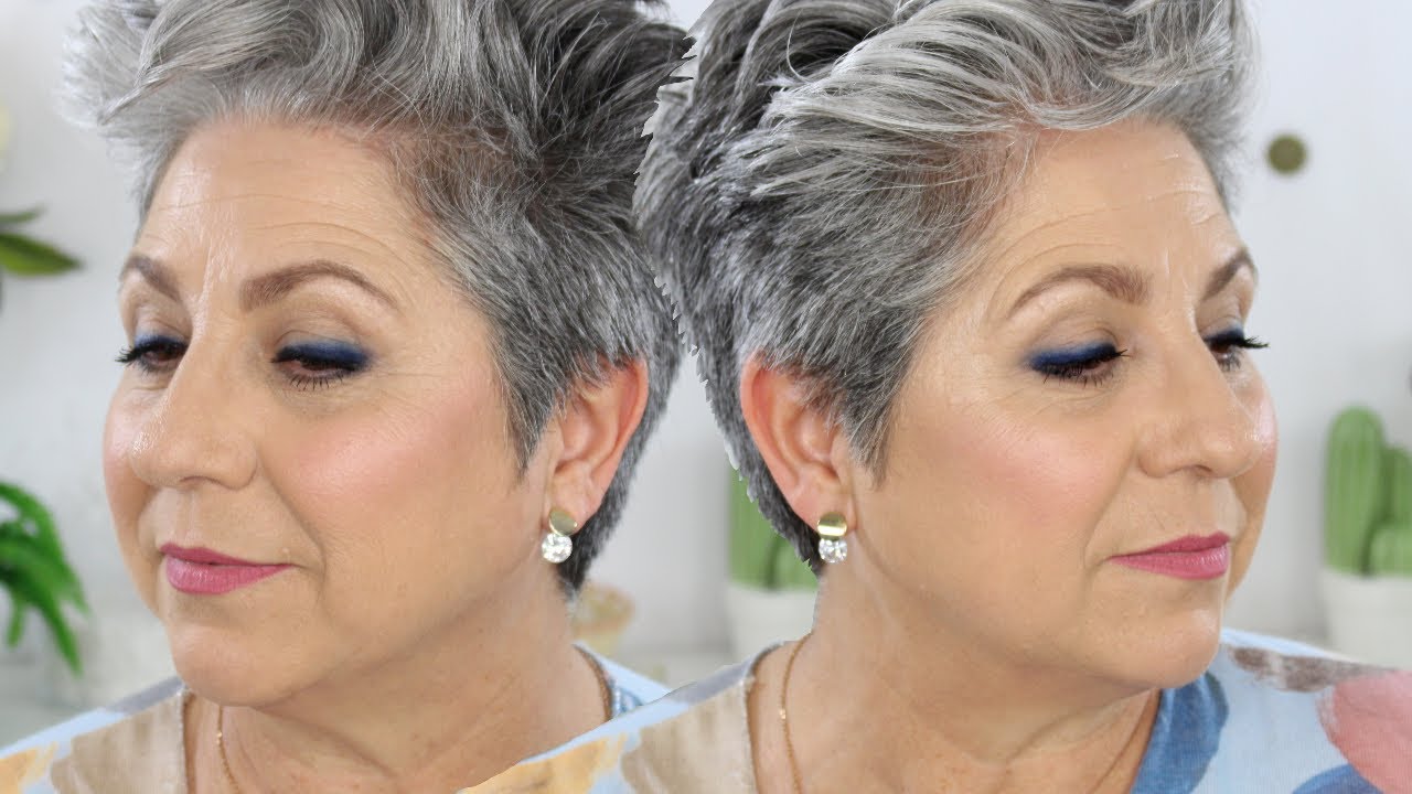 DELINEADO AZUL DEGRADADO CON CHARLITA // Makeupmasde40