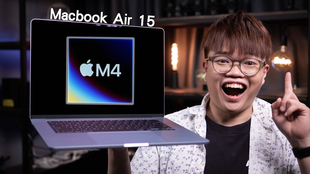 Macbook Air M4 (15吋）超詳細評測！同你睇下Apple M4 超強表現，超低功耗！