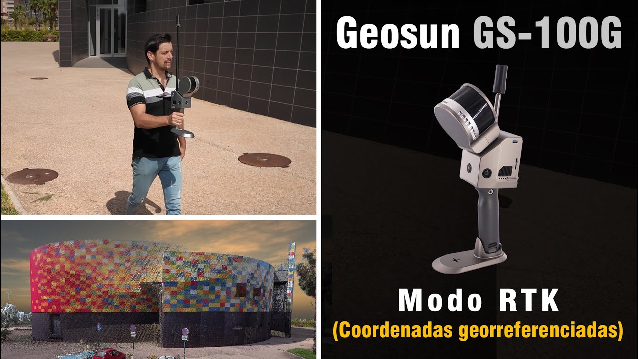 Geosun GS100G. Modo 3: RTK (coordenadas georreferenciadas)