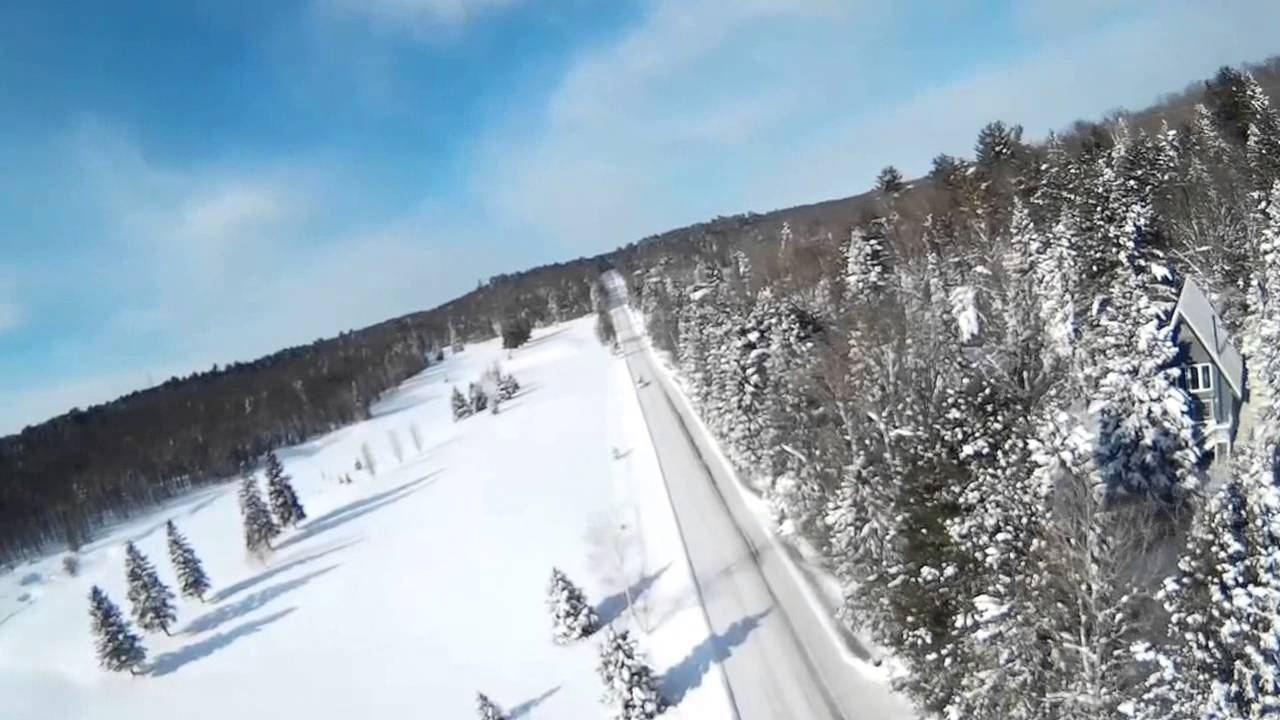 Winter Wonderland FPV at minus 25 degrees Celsius!