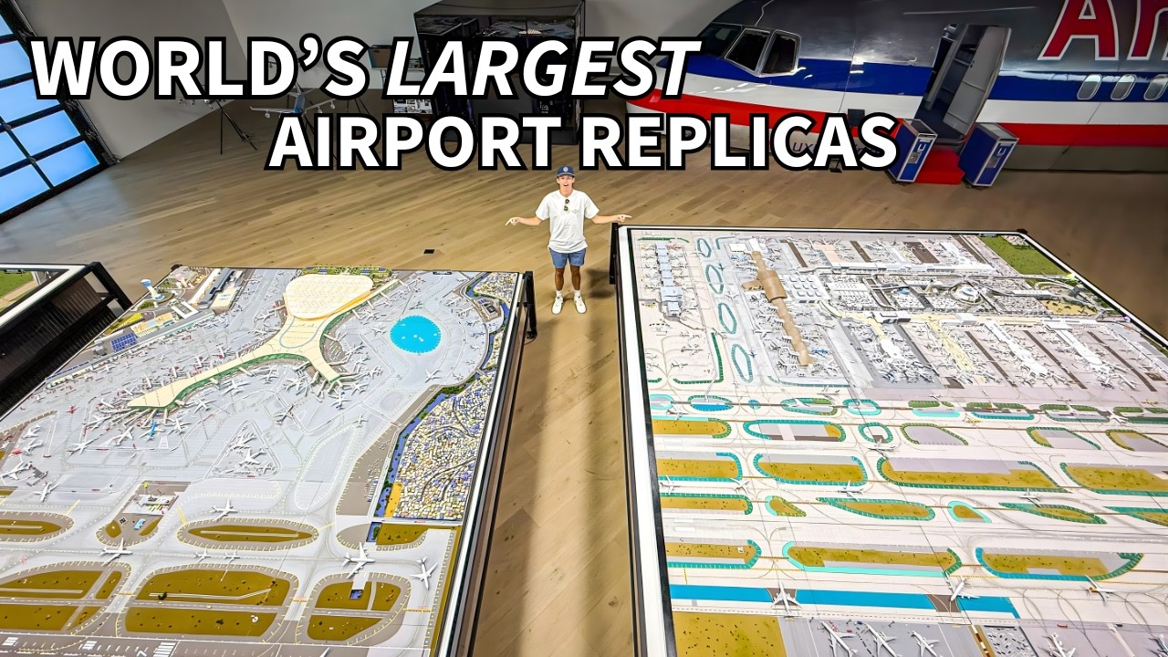 The World's LARGEST Collection of Model Airports... (AvPro Designs)