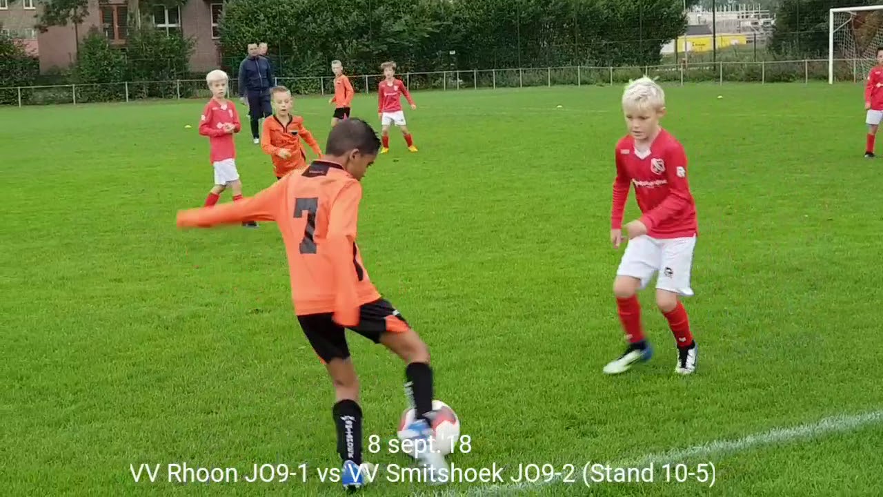 VV Rhoon JO9-1 vs VV Smitshoek JO9-2 (8 sept.'18)