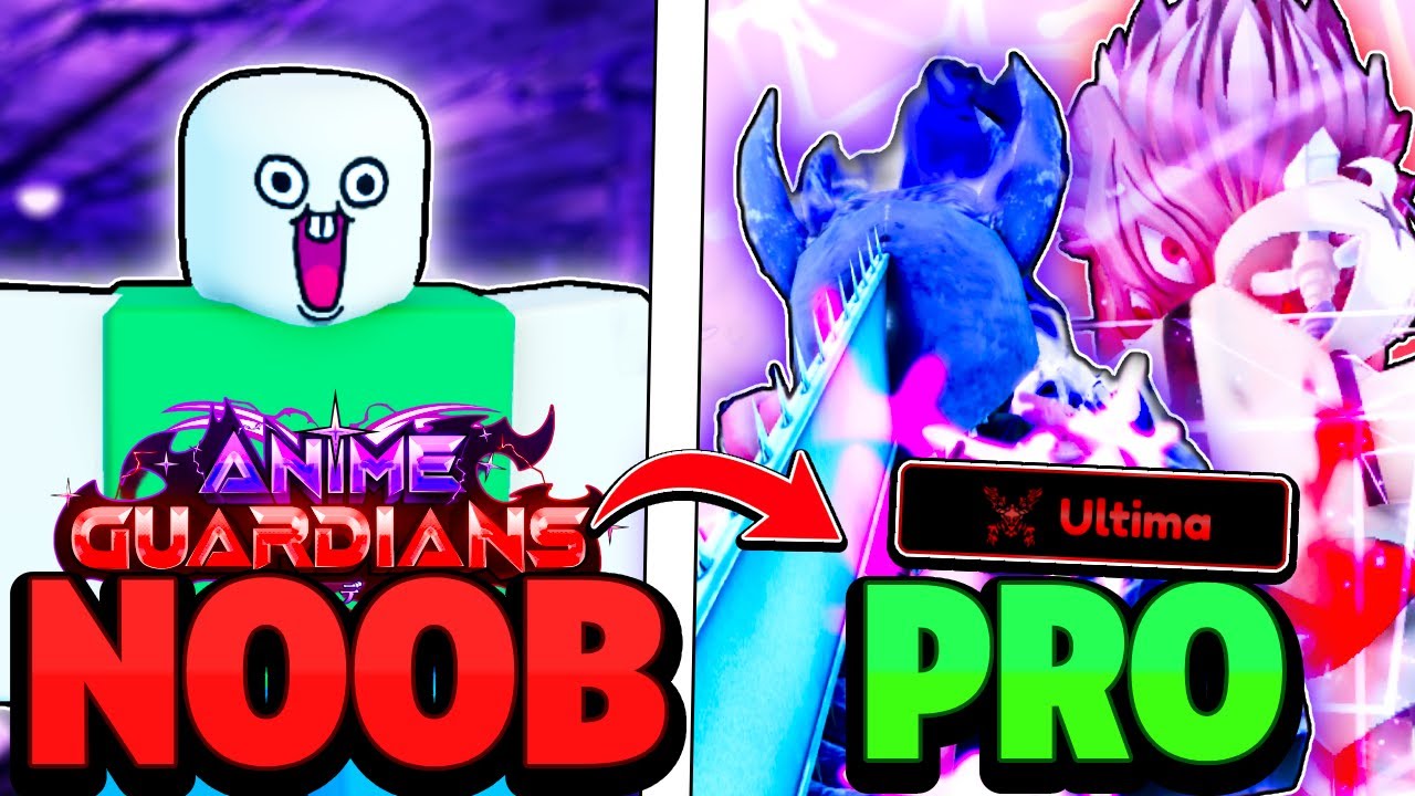 Превращение из новичка в профессионала в Anime Guardians Roblox