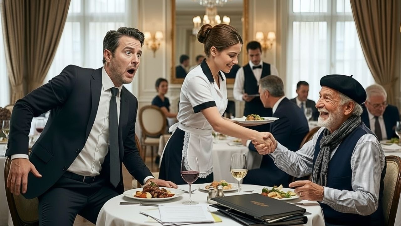 The Billionaire Panicked Without a Translator — Until a Girl Stepped In and Shocked Everyone