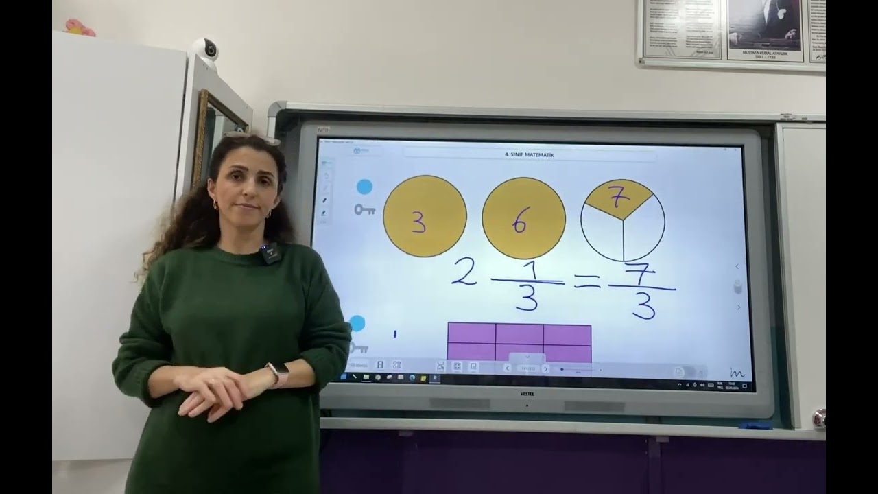 4.sınıf Bileşik ve tam sayılı kesirler
