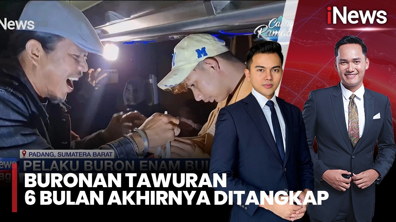 NYAMAR JADI PENGAMEN! Polisi Tangkap Buronan Tawuran di Bus Padang | iNews Pagi (18/02)
