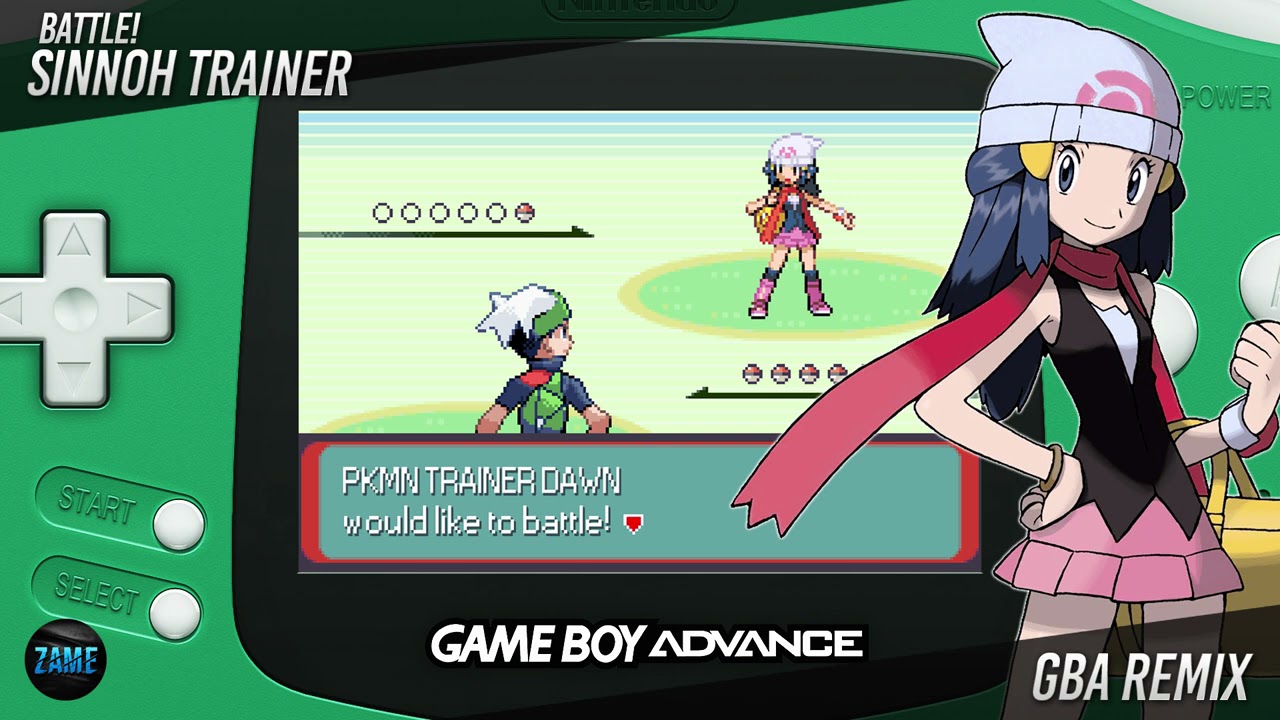 Battle! Sinnoh Trainer: GBA Remix ► Pokémon Diamond, Pearl & Platinum/Ruby, Sapphire & Emerald