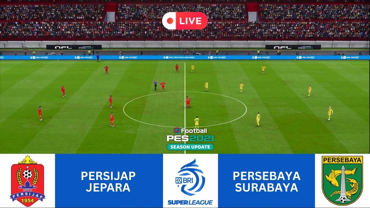 ⚽ PERSIJAP JEPARA vs PERSEBAYA SURABAYA - LIVE BRI SUPER LEAGUE 25/26 PES 2021