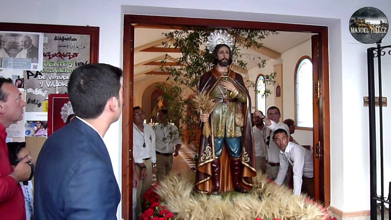 PROCESIÓN SAN ISIDRO LABRADOR Y SANTA ÁNGELA DE LA CRUZ EN JÉDULA 2014