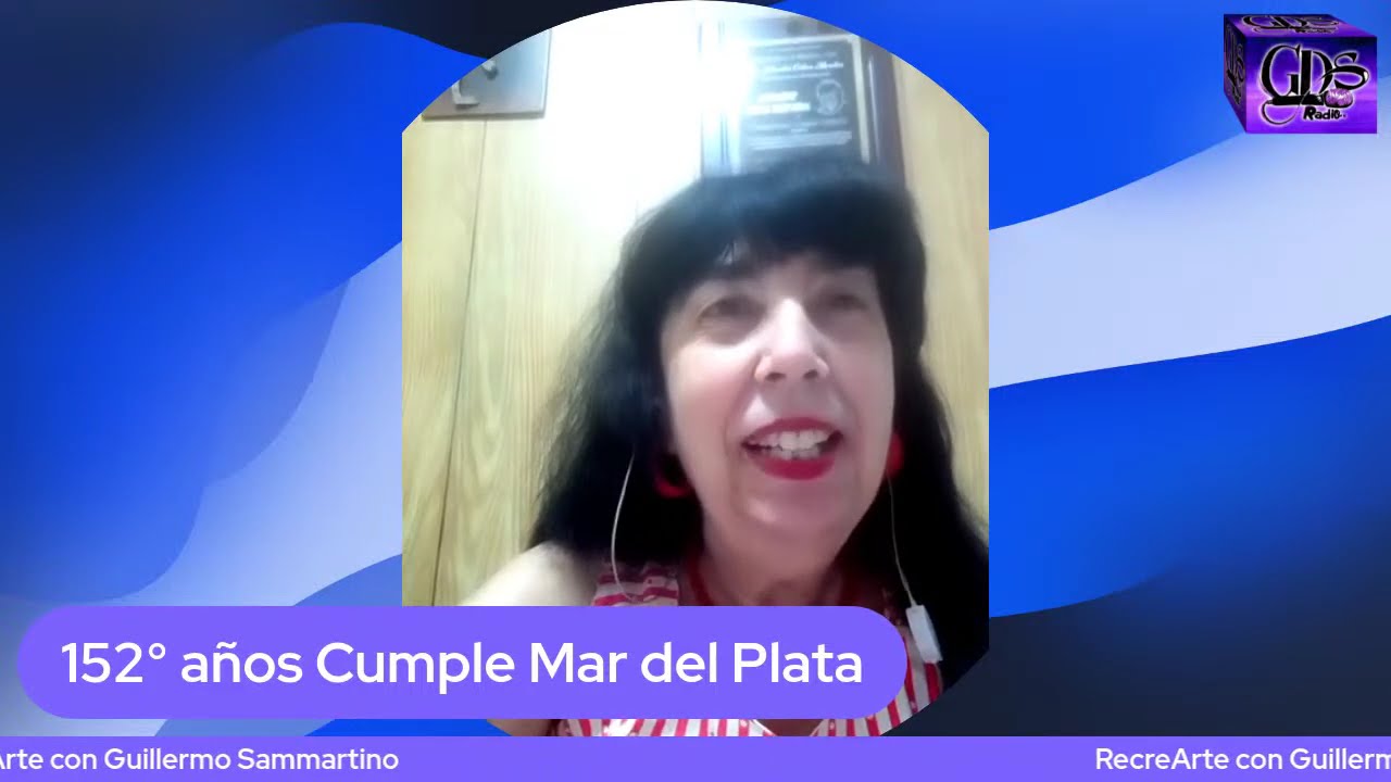 Cumpleaños de Mar del Plata 152° aniversario en GDS Radio TV
