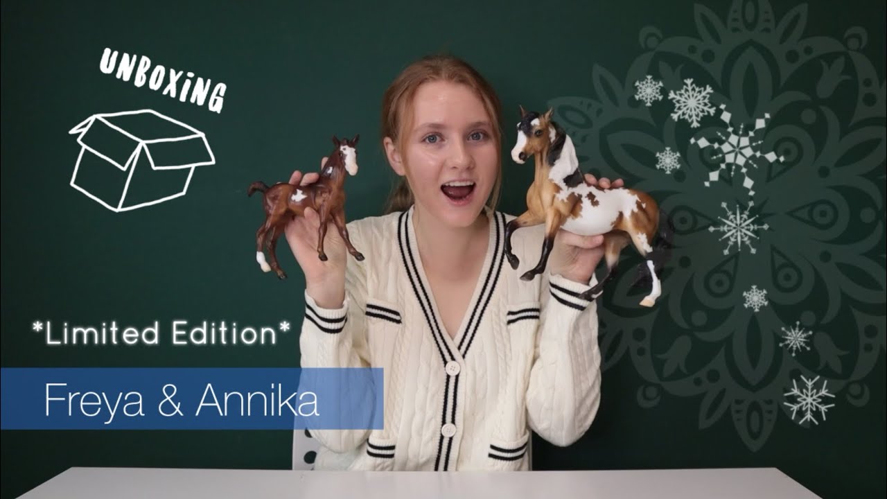OTWIERAM SPÓŹNIONY PREZENT URODZINOWY 🎂 |Freya & Annika| - Breyer Unboxing