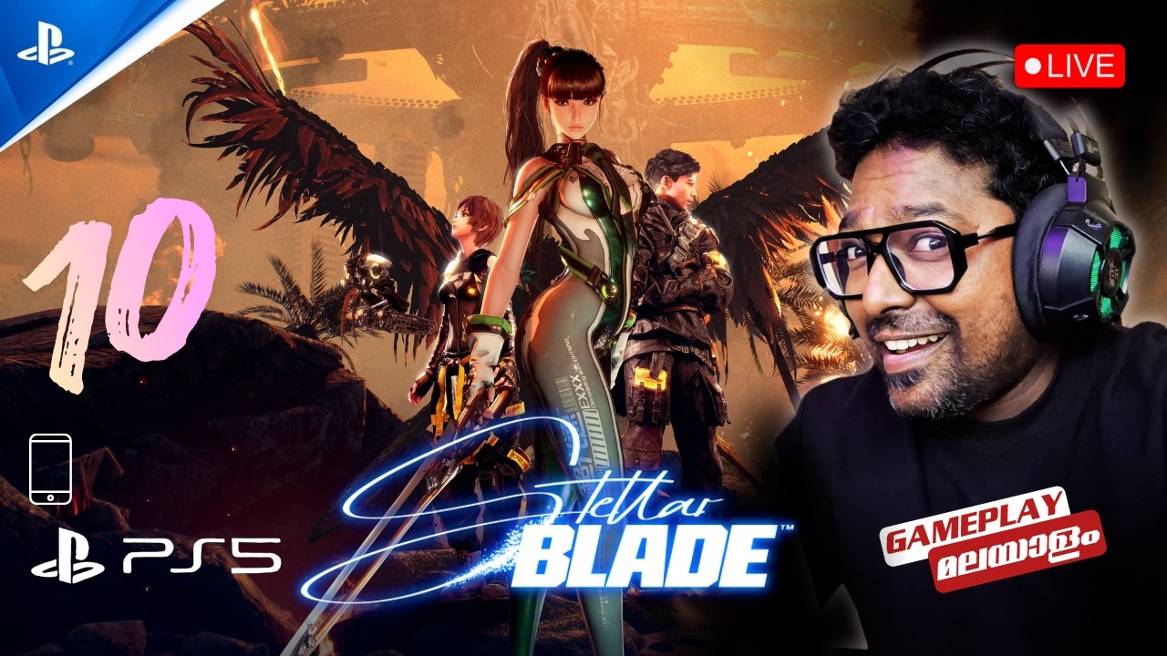 🔴Stellar Blade - Live Gameplay | Part 10 | മലയാളം - Vertical | @viviansgaming24