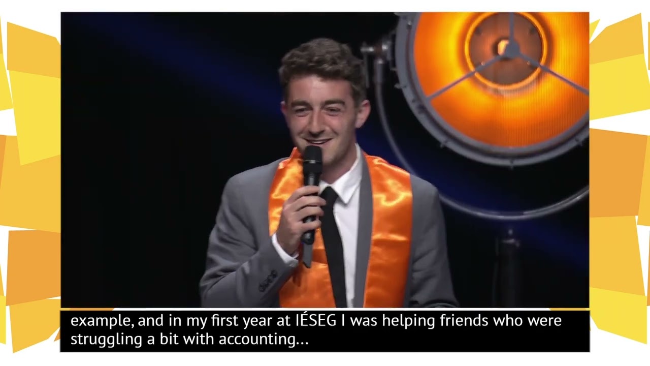 Discours Emerik Bricaud - Cérémonie diplôme IÉSEG