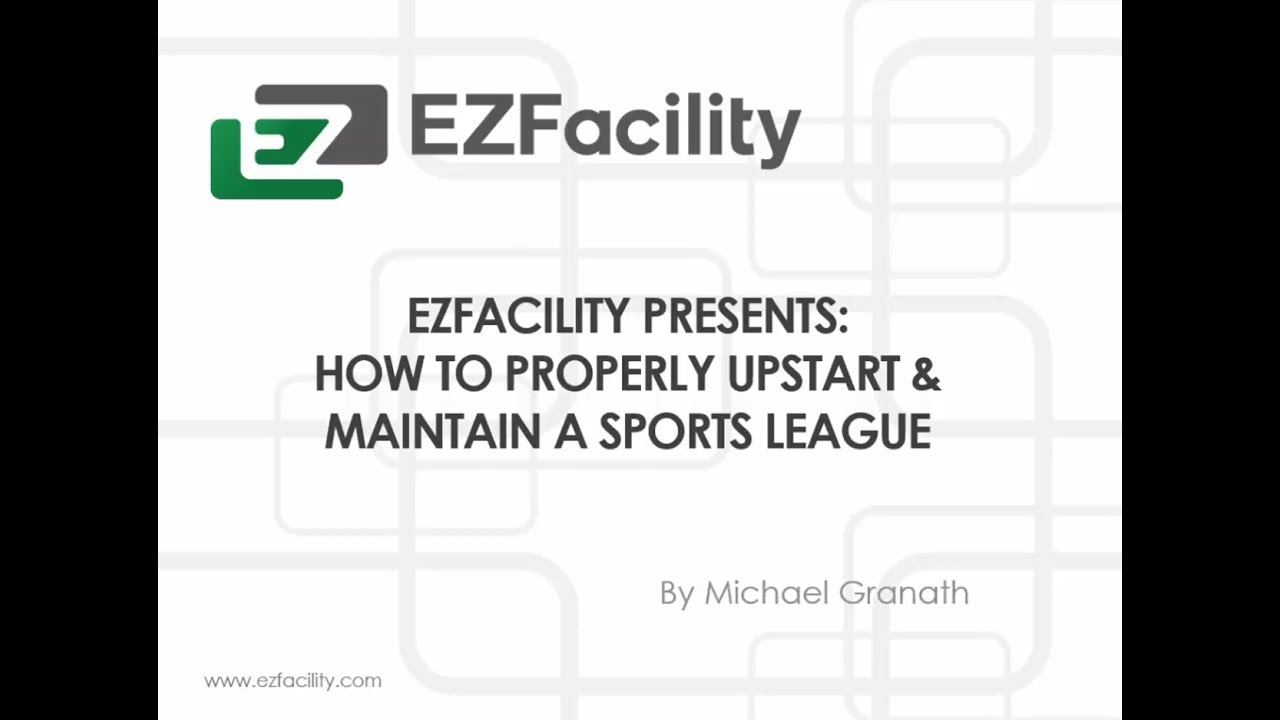 How To Start a Sports League in Summer | EZFacility