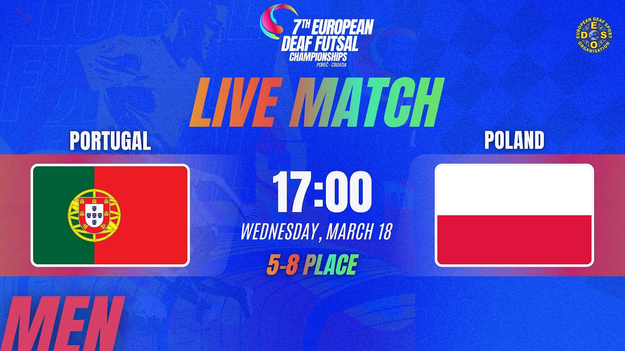 MEN | GAME 37 | S.F. 5-8 | PORTUGAL vs POLAND