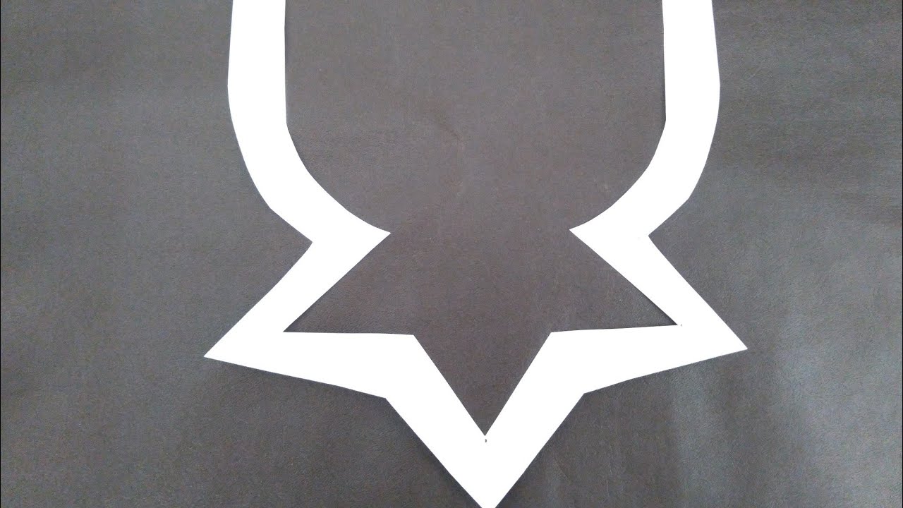 Star Neck Design Cutting/Star Shape Gala Cutting Krnay Ka Trika
