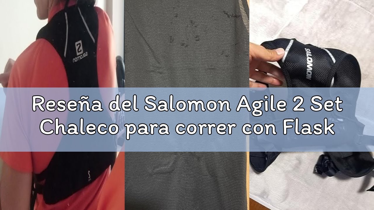 Reseña del Salomon Agile 2 Set Chaleco para correr con Flask incluido Unisex, Capacidad esencial, De