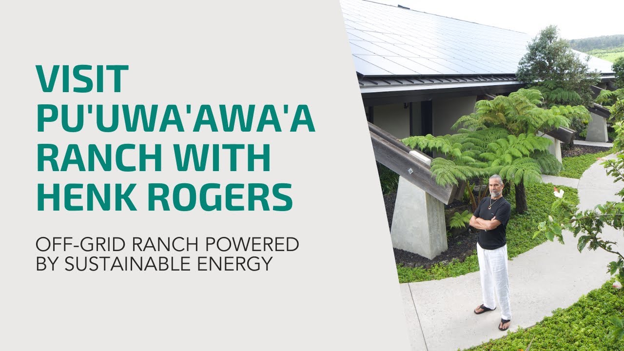 Inside Henk Rogers' Energy Lab in the Pu'uwa'awa'a Ranch