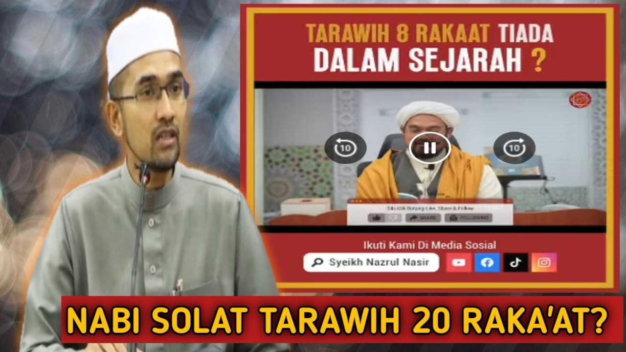 PADU !! DR RORA BASUH USTAZ NAZRUL NASIR DALAM ISU PANAS SOLAT TARAWIH 8 RAKAAT