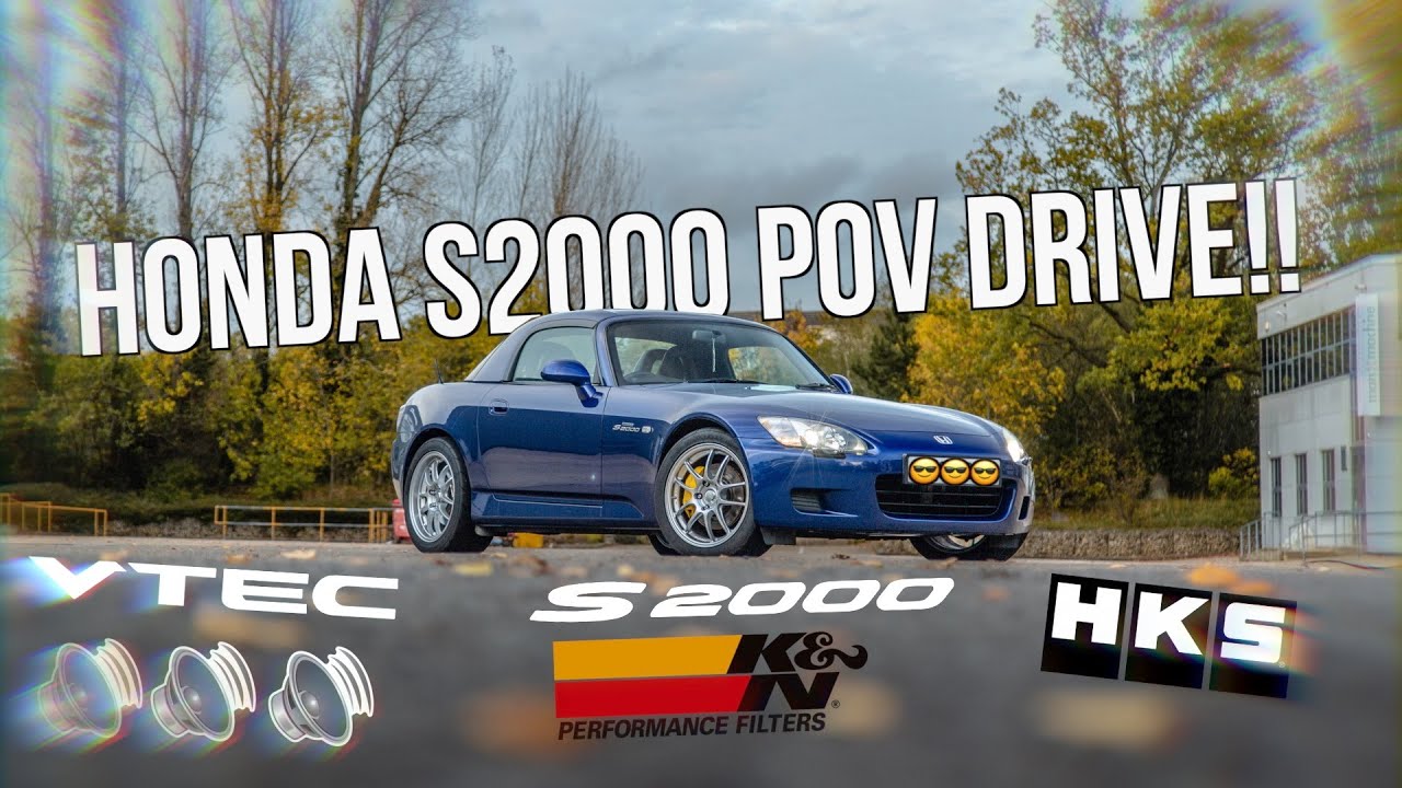 4K POV Drive: 9000RPM Modified Honda S2000 with AUDIO! HKS Hi Power Exhaust, K&N FIPK Induction Kit!