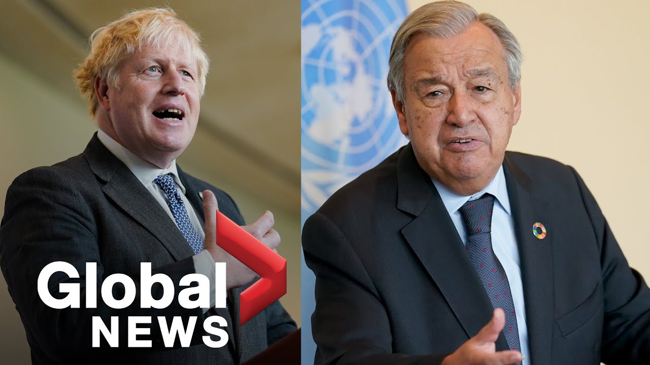 UNGA 2021: UK PM Johnson, Guterres plead for stronger climate action | FULL