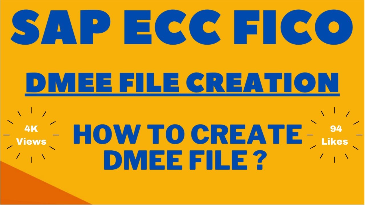 DME File Creation For Automatic Payment Program in F110 |Automatic Payment Program with DMEE | DMEE