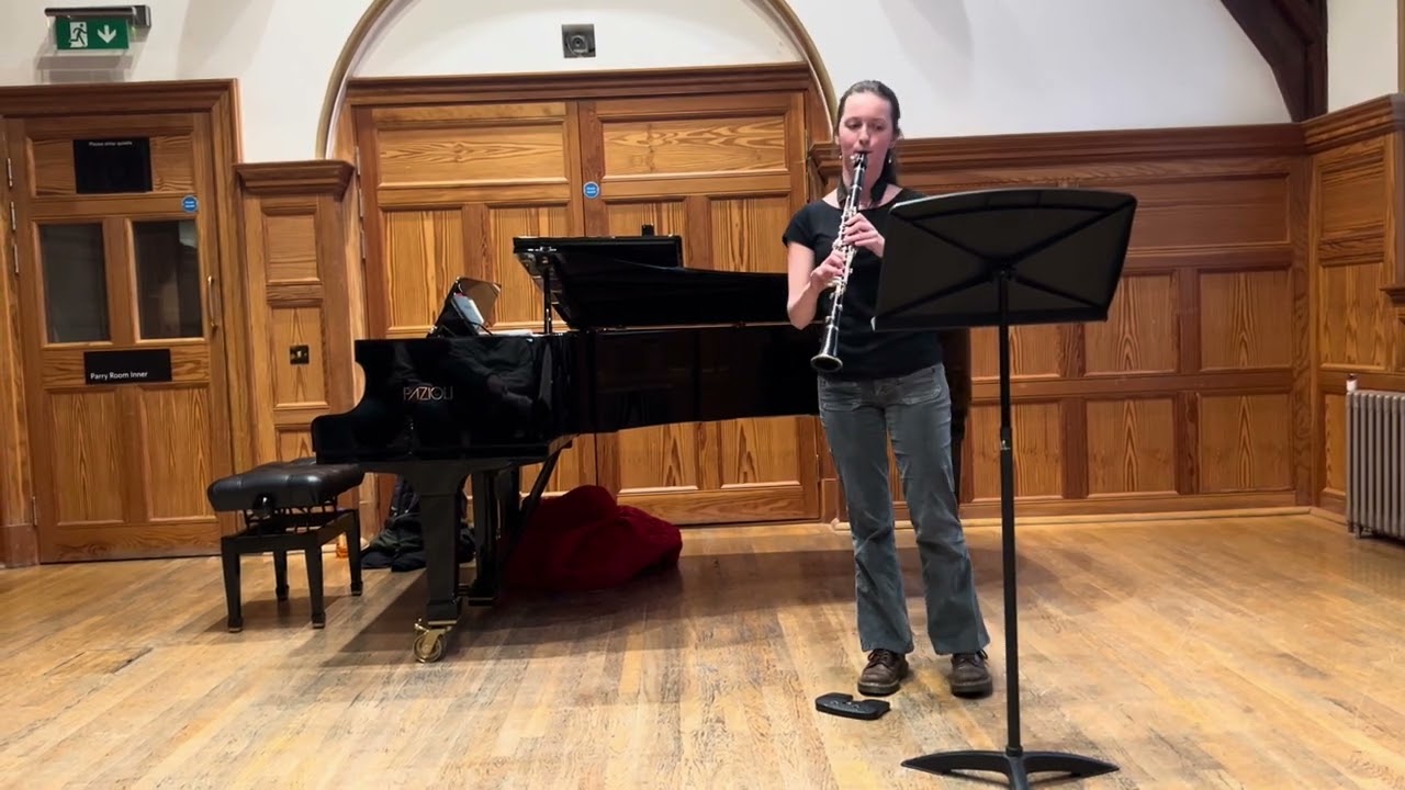 Messiaen Quartet for the End of Time; Clarinet Movement