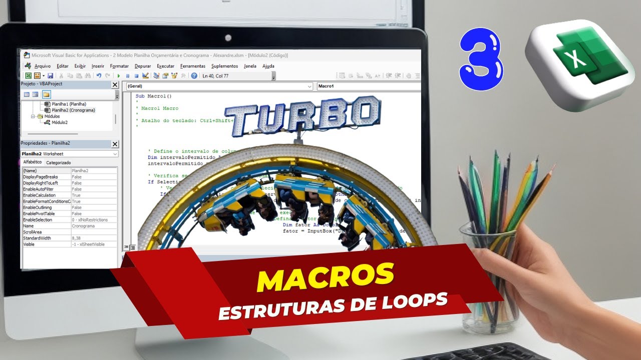 Excel VBA: Dominando Estruturas de Loop - Do While e For! 🔄🚀