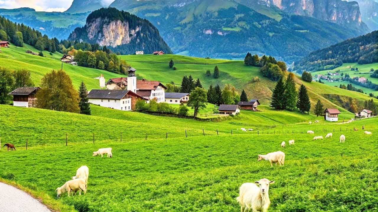 Жизнь в швейцарской деревне – Прогулка по самым красивым деревням 🇨🇭