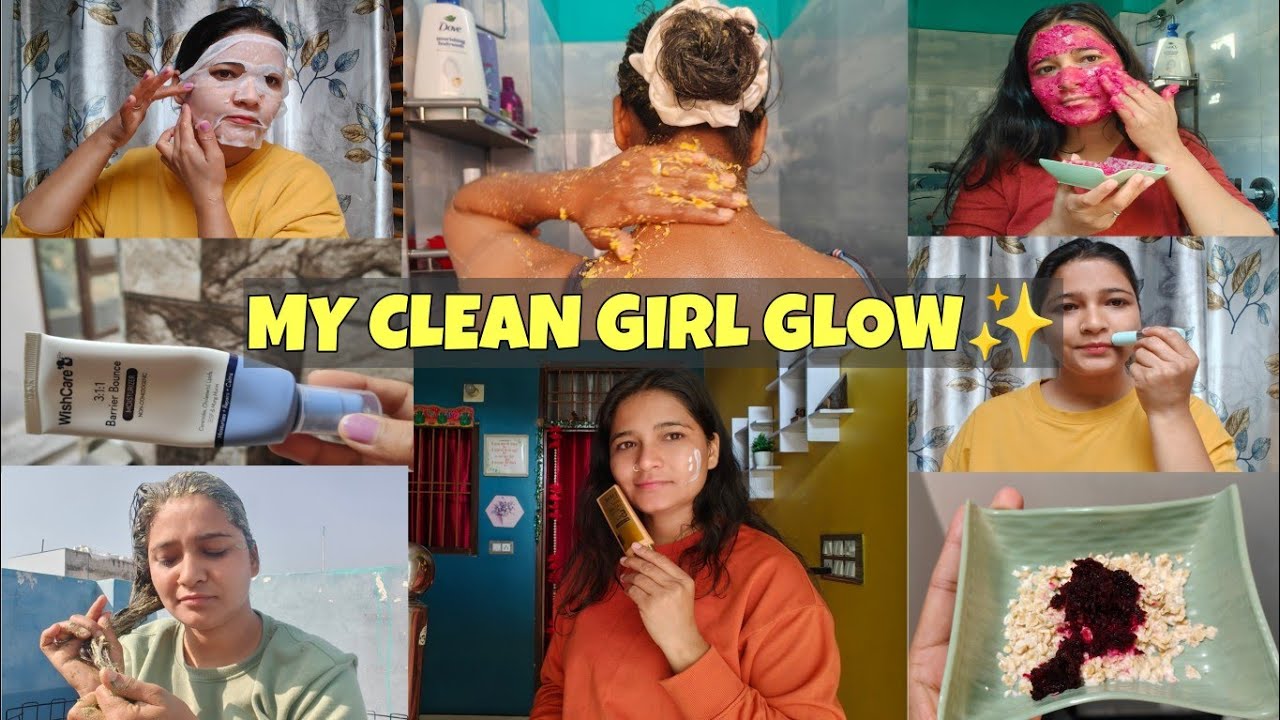 HYGIENE AND PAMPER ROUTINE 🌿| Clean Girl Glow Up | vaishnavi diksha 