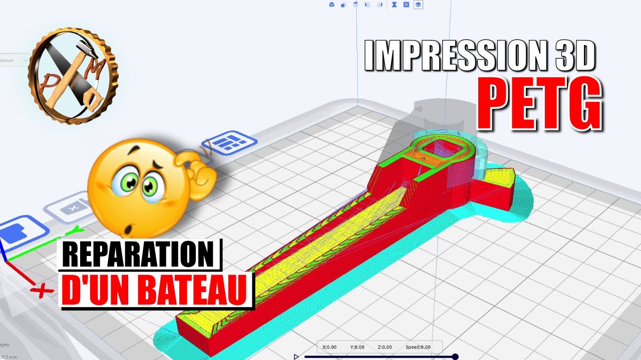 Réparation des pièces d'un bateau avec du PETG imprimé en 3D - 3 conseils pour imprimer le PETG