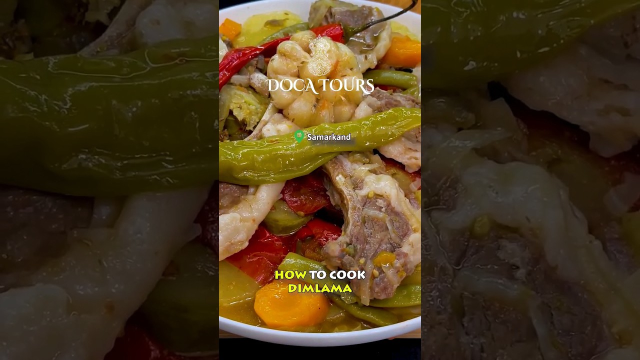 Dimlama dish: A Central Asian dish you need to try ǀ #shorts #cooking #dimlama #relaxing #music