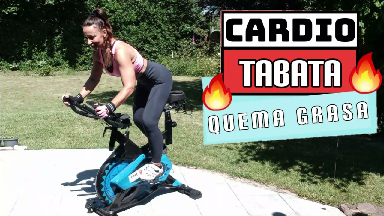 1047 🔥 CARDIO TABATA QUEMA GRASA 🔥 SPINNING 🚴‍♀️ | 12 minutos 🔥