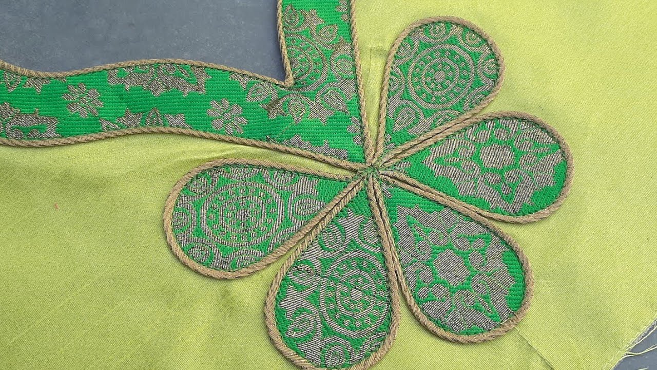 New Blouse Back Neck Design@sajiddesigns