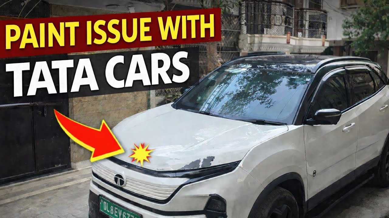 Paint issues with 6 month old car #harrier ev
