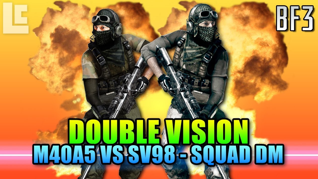 Double Vision - M40A5 vs SV98 (Battlefield 3 Gameplay/Commentary)