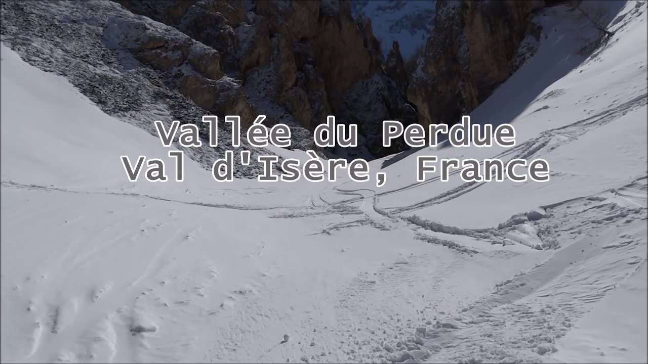 Best Ski Run in Europe! Vall&eacute;e Perdue in Val d'Is&egrave;re.