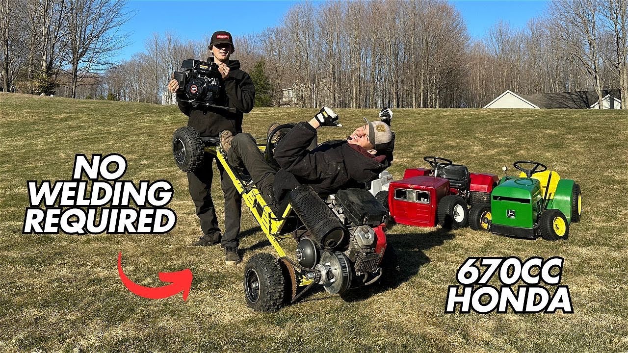 Bolt Together Go-Kart from GoPowerSports Gets too much Power