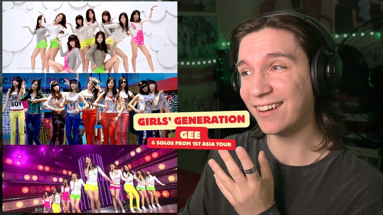 DANCER REACTS TO Girls' Generation 소녀시대 | "Gee" MVs & Live Stage / Solos from ASIA 1ST TOUR 2010