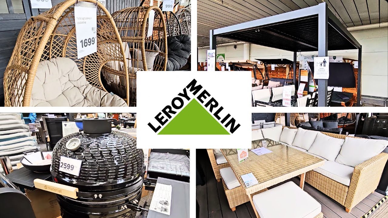 ❗Leroy Merlin: GRILL, PERGOLA, MEBLE OGRODOWE I INNE ❗ Zobacz Nowości 2024 w Sklepie Leroy Merlin.