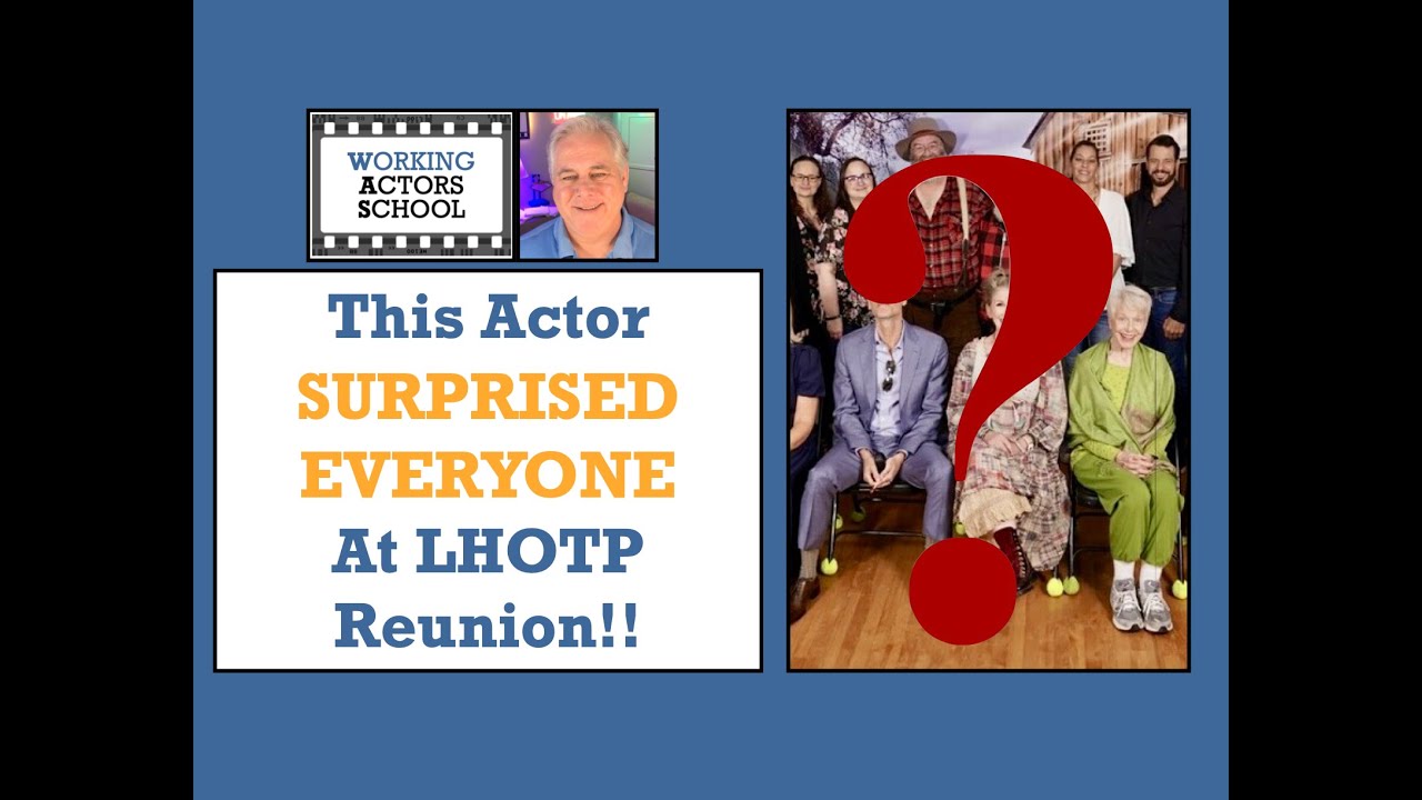 This Actor SURPRISED EVERYONE at the LHOTP Reunion!!