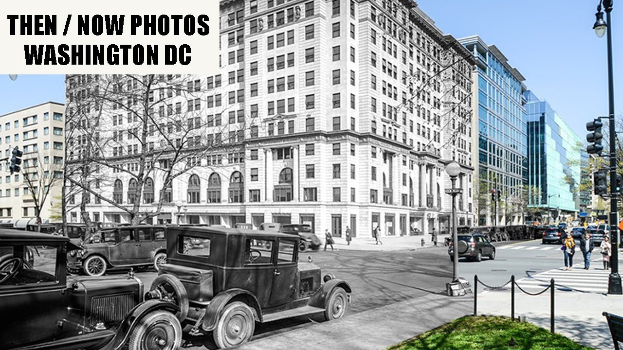 Washington Dc - Then & Now Photography